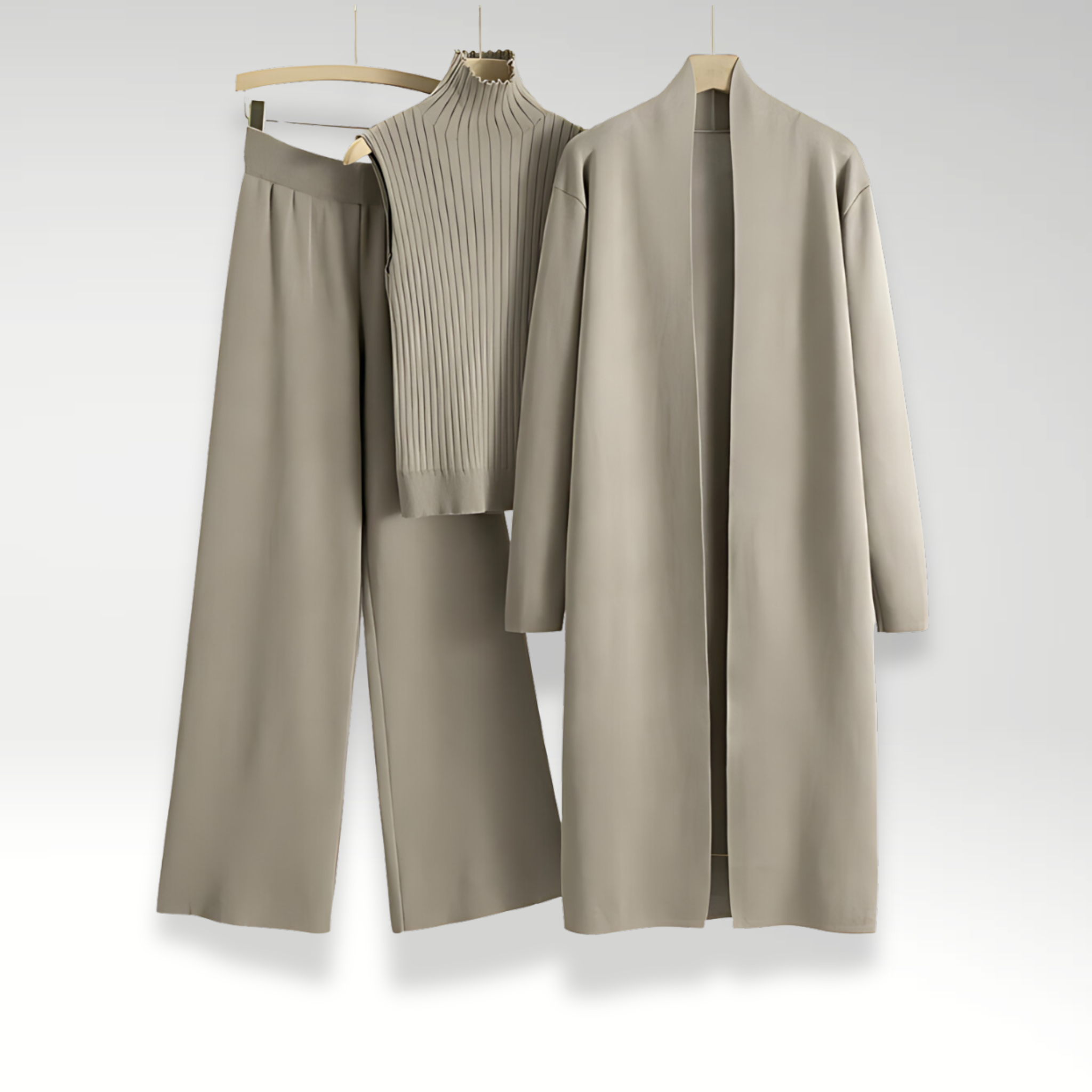 Valentina™ | Completo tre pezzi in maglia Luxe