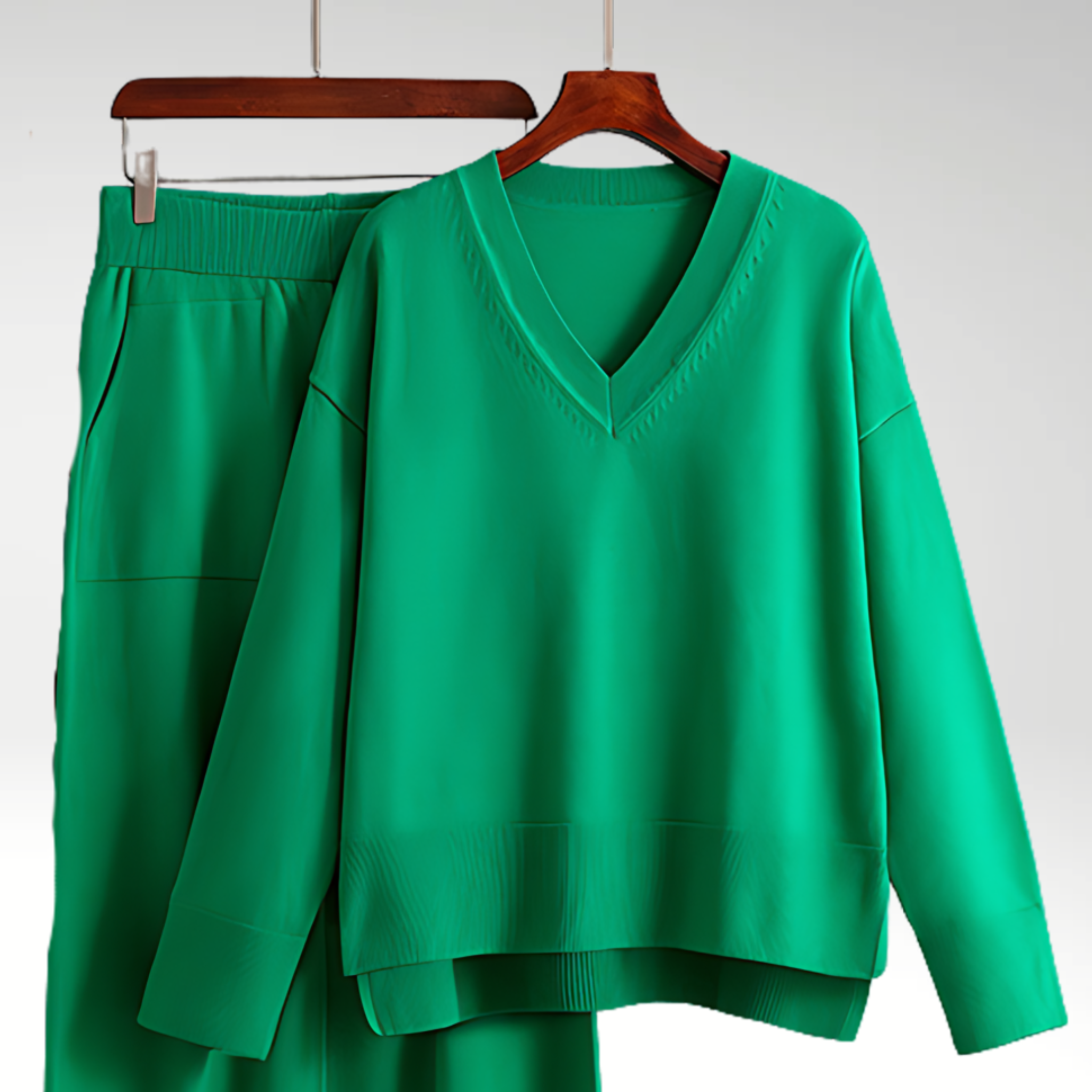 Valentina™ | Ensemble due pezzi Luxe col V