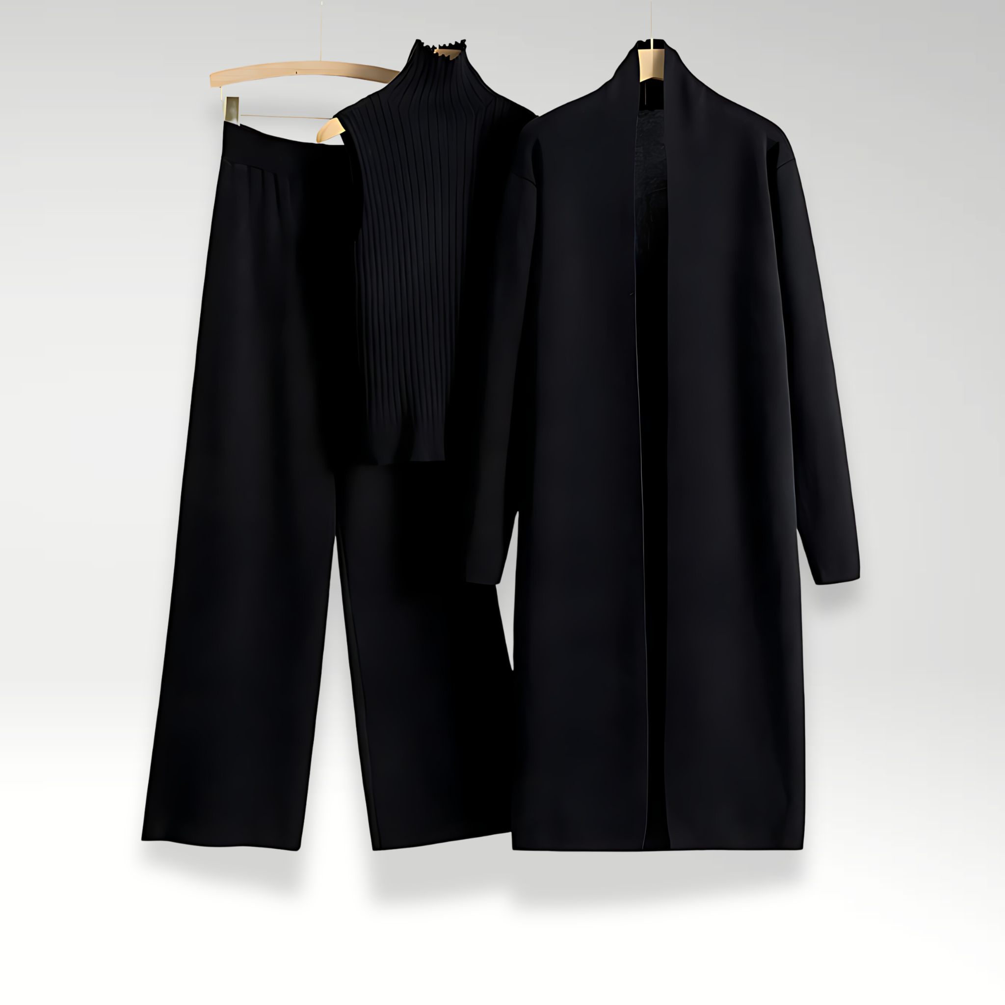 Valentina™ | Completo tre pezzi in maglia Luxe