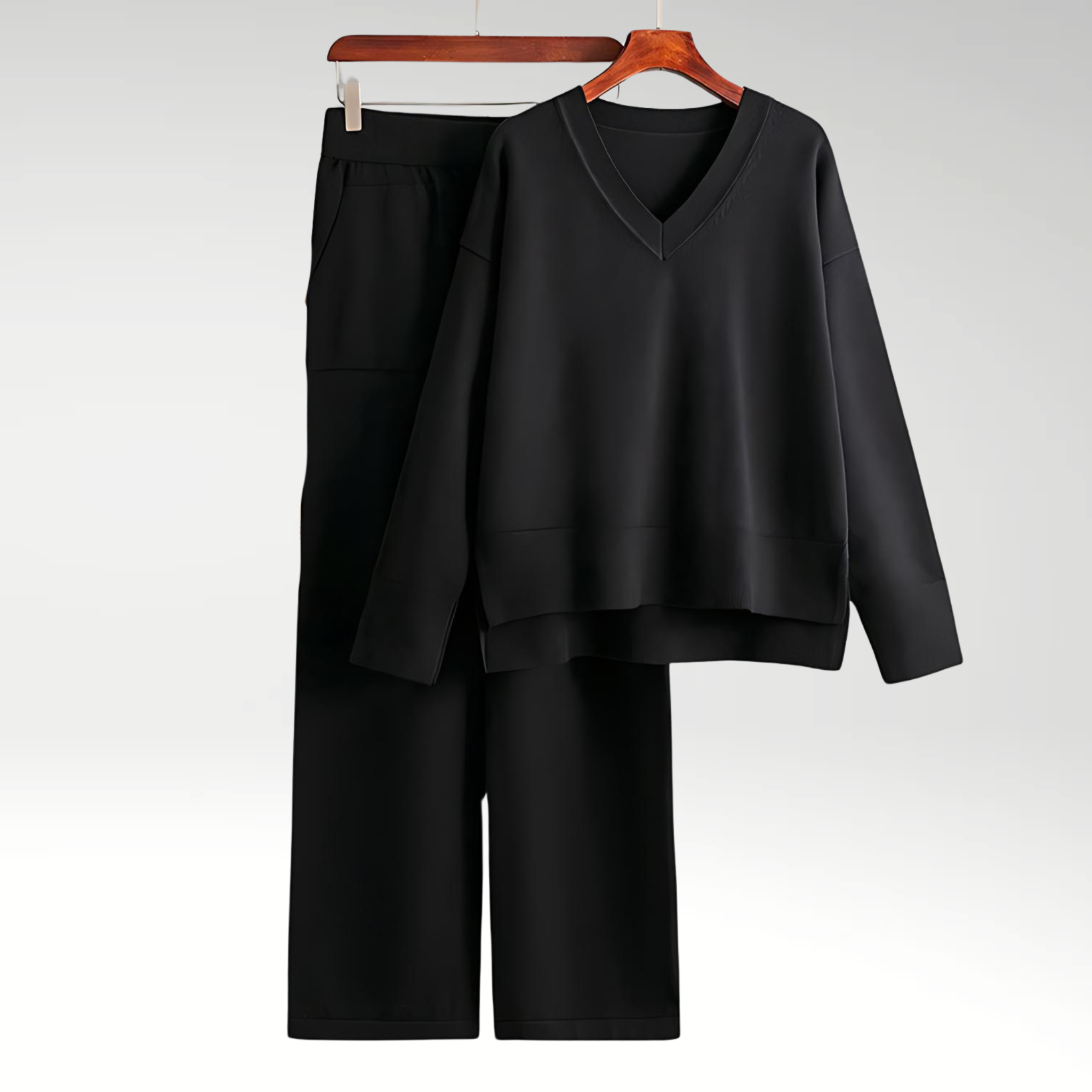 Valentina™ | Set Due Pezzi Luxe con Collo a V