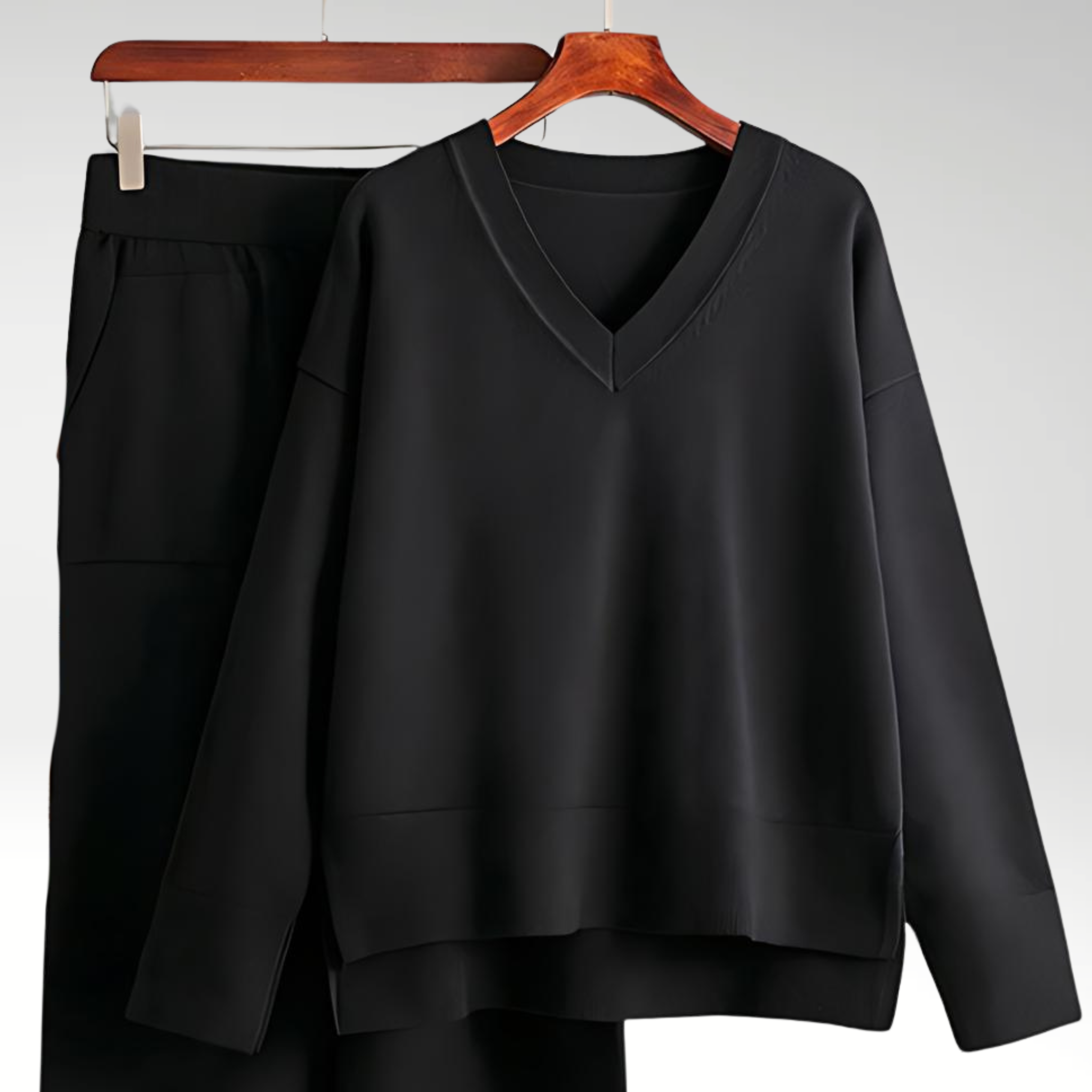 Valentina™ | Set Due Pezzi Luxe con Collo a V