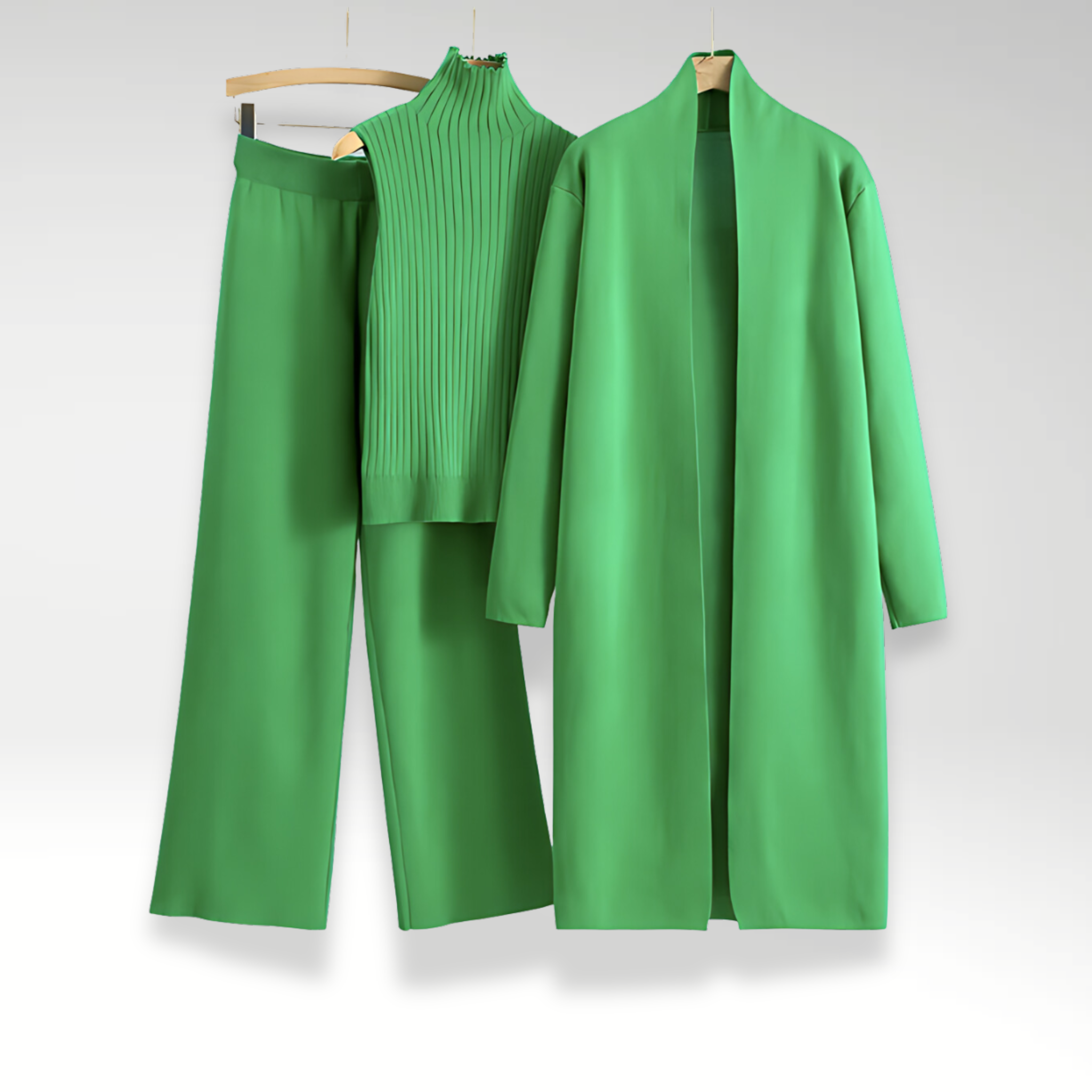 Valentina™ | Completo tre pezzi in maglia Luxe