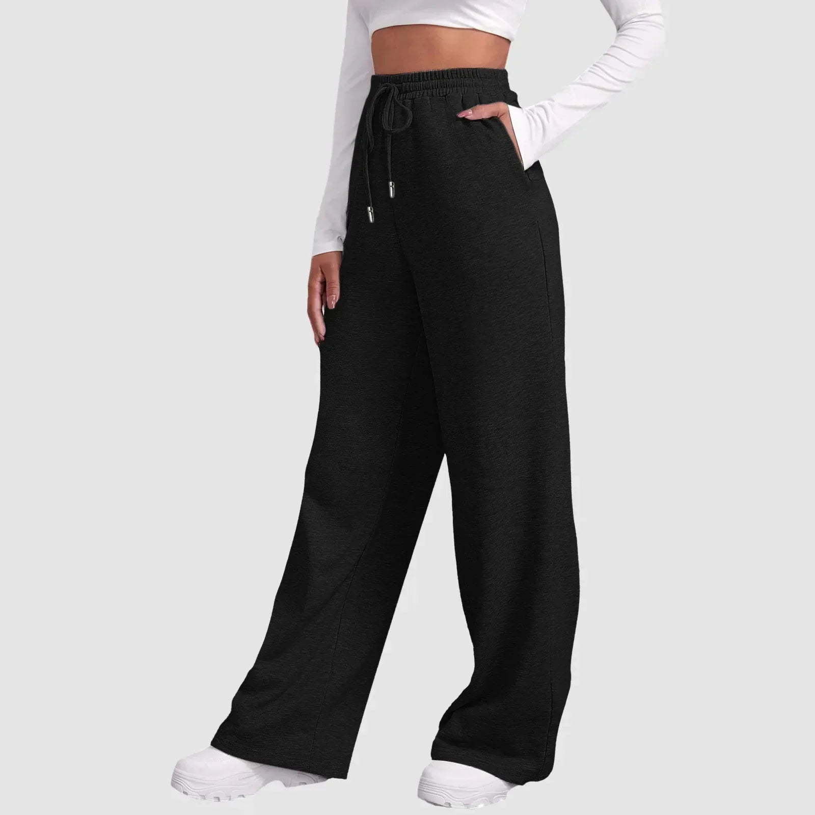 Valentina™ | Joggers a gamba larga e taglio casual