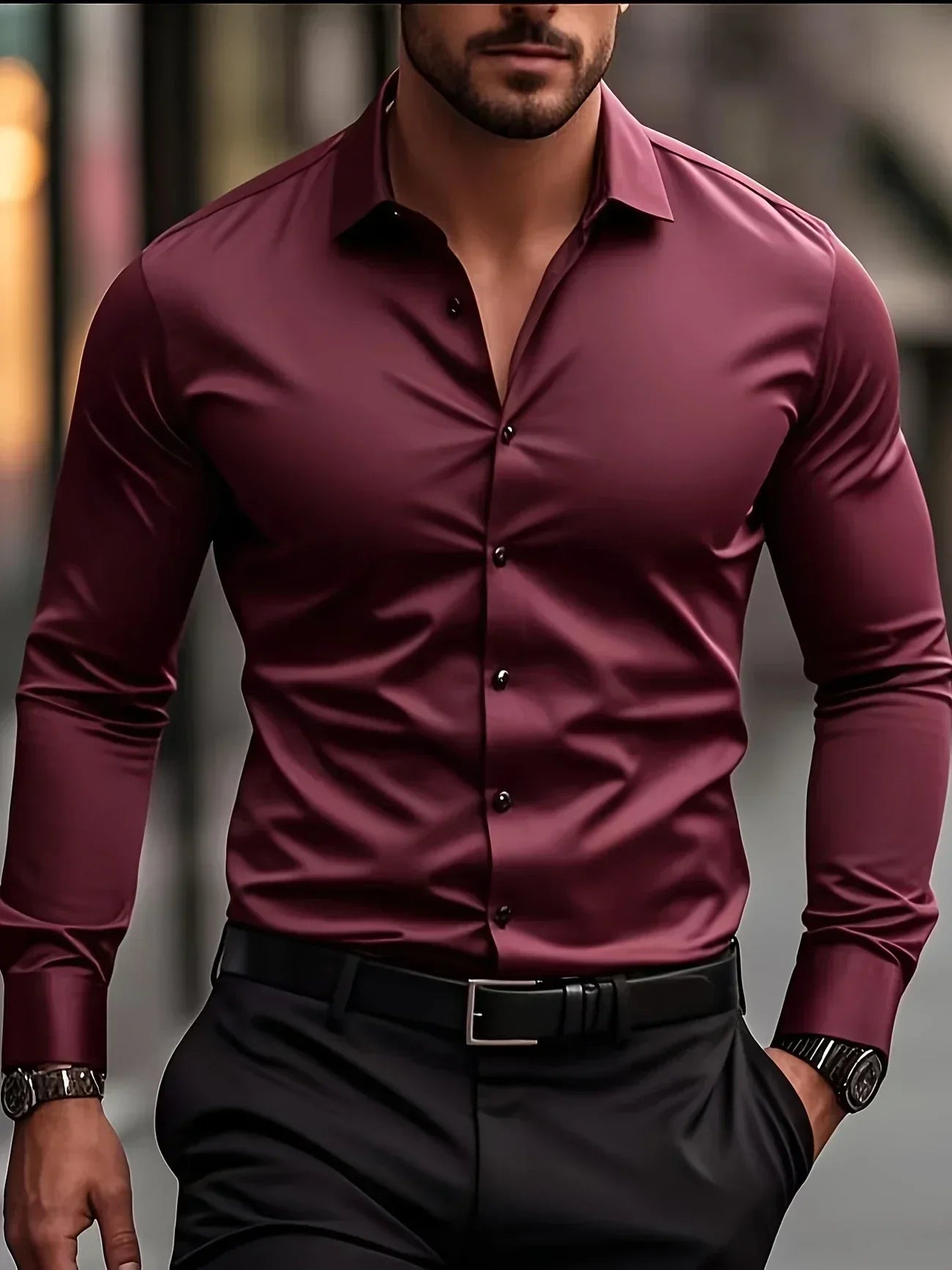 Valentina™ | Elegante camicia a maniche lunghe con bottoni