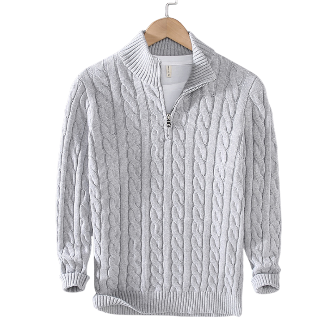 Valentina™ | Pullover con mezza zip
