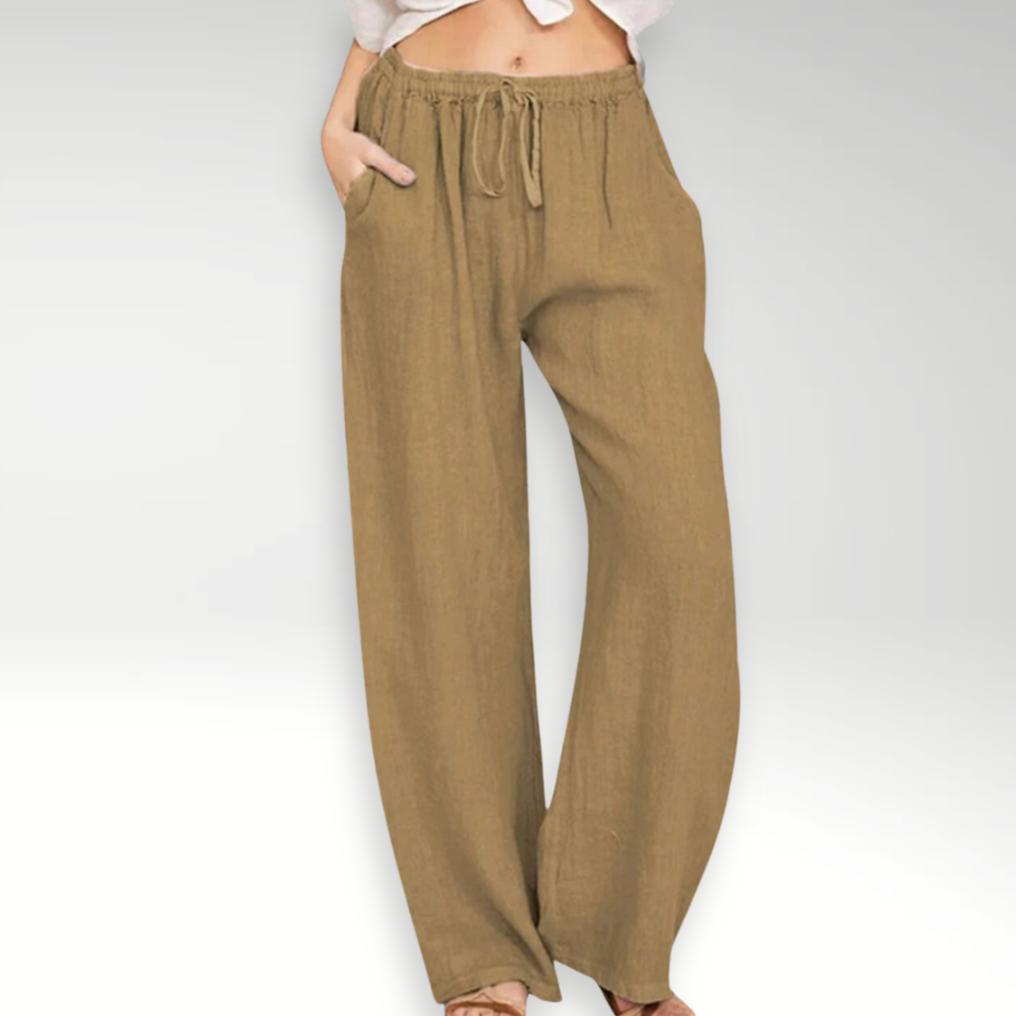 Valentina™ | Pantaloni comfort a gamba larga.