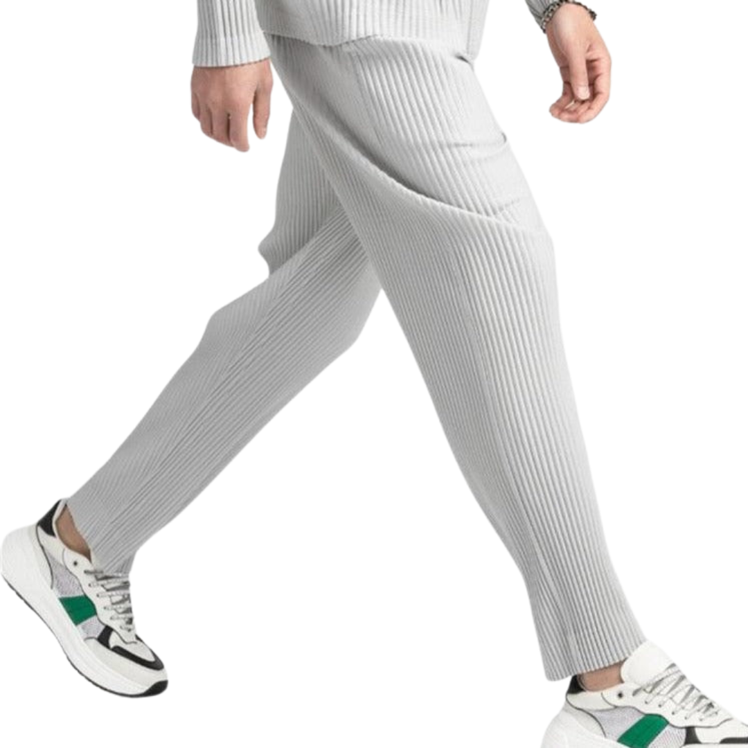 Valentina™ | Pantaloni in cotone a coste