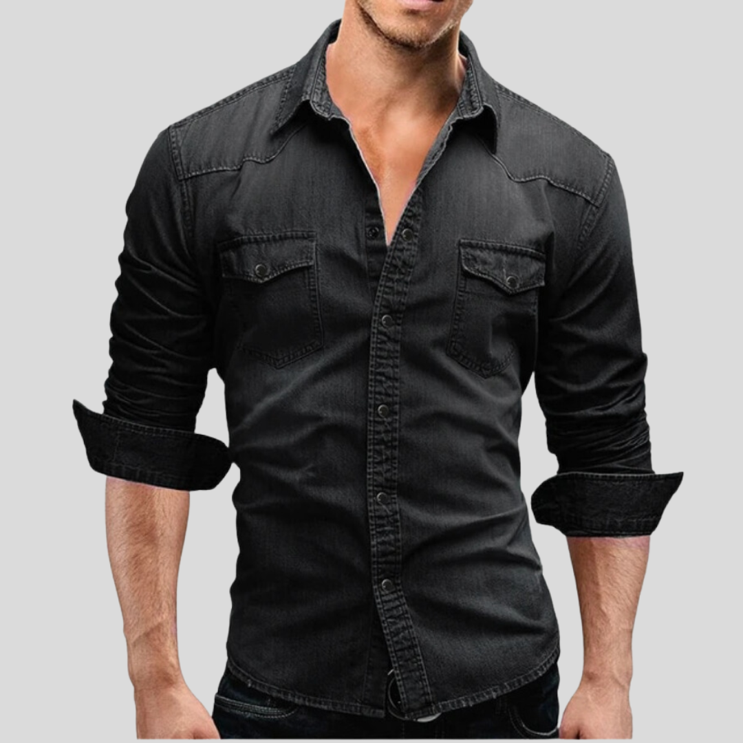 Valentina™ | Camicia in denim dallo stile moderno