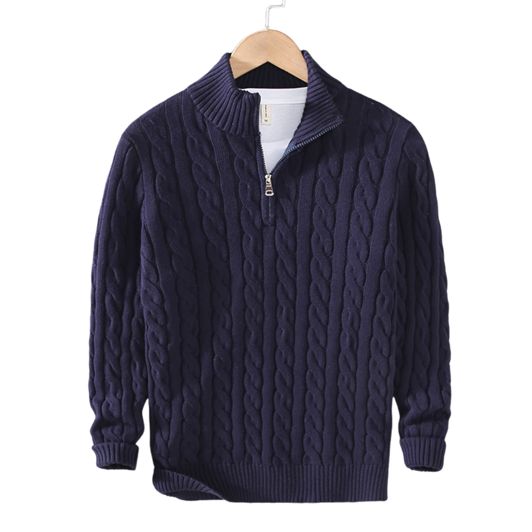Valentina™ | Pullover con mezza zip