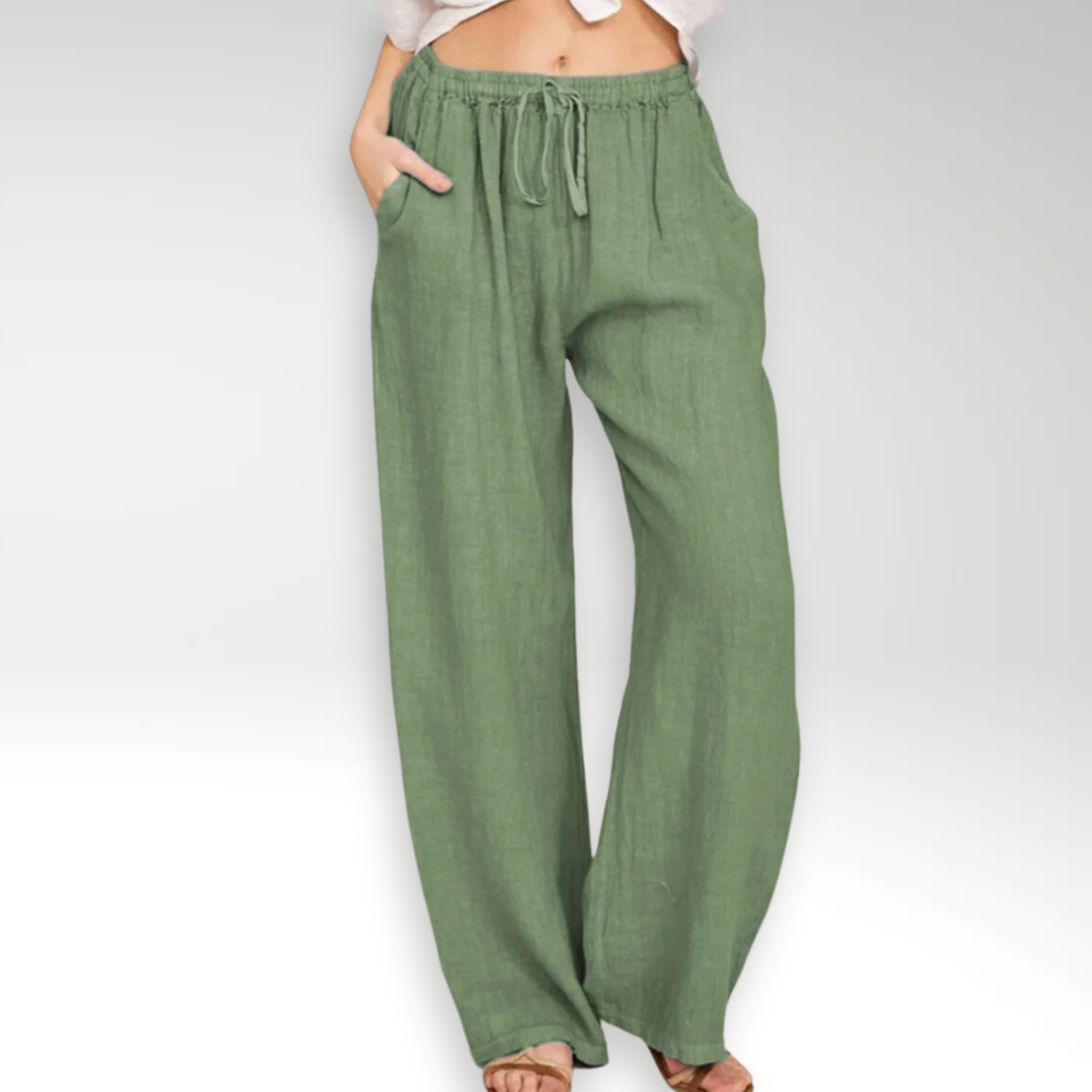 Valentina™ | Pantaloni comfort a gamba larga.