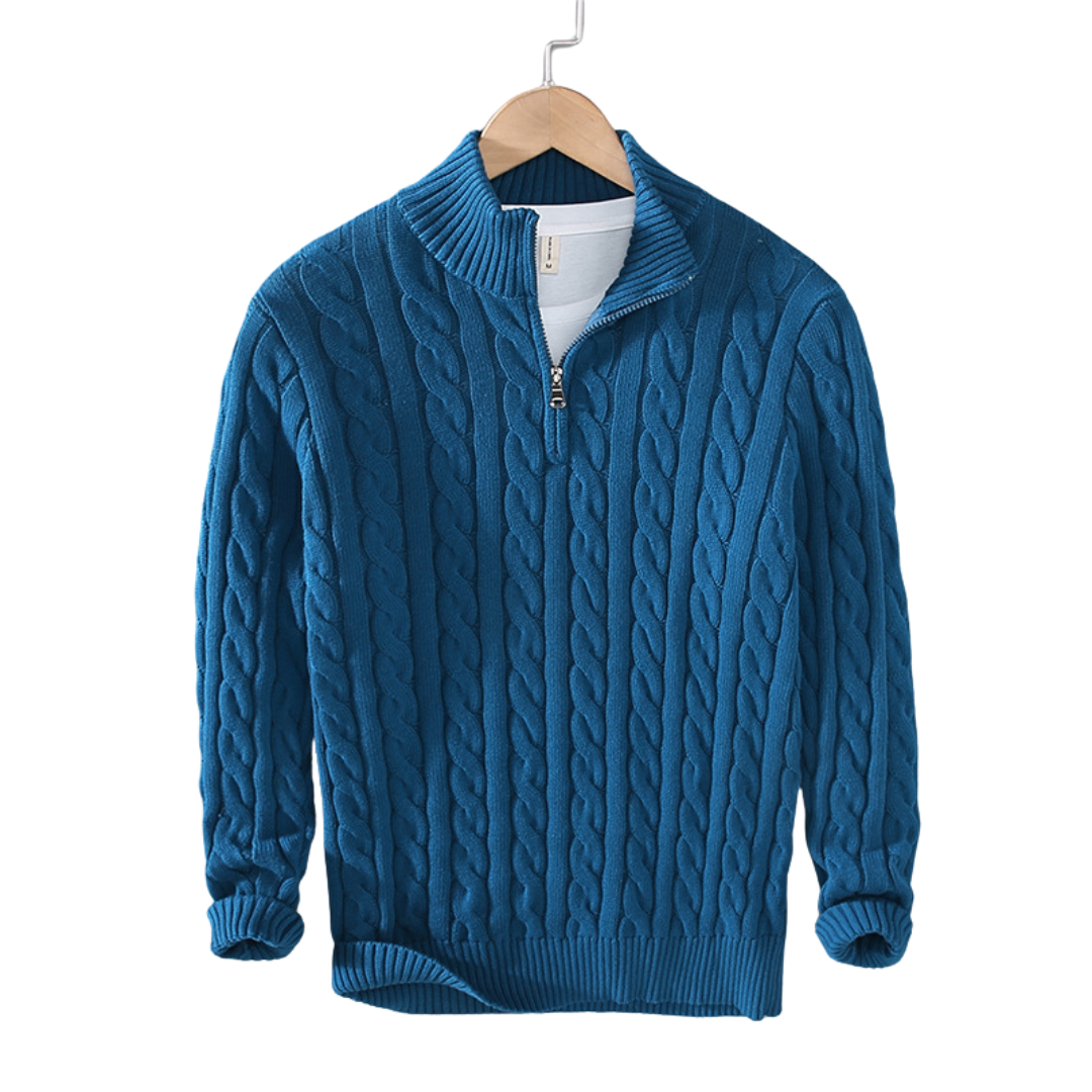 Valentina™ | Pullover con mezza zip