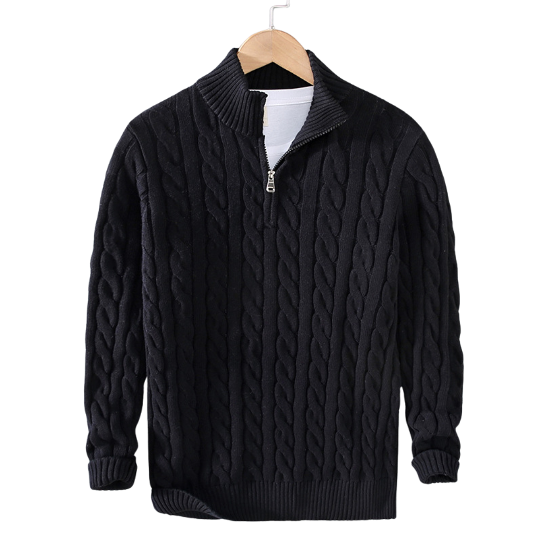 Valentina™ | Pullover con mezza zip