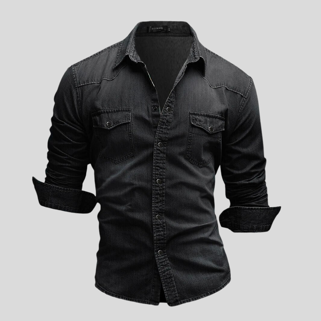 Valentina™ | Camicia in denim dallo stile moderno
