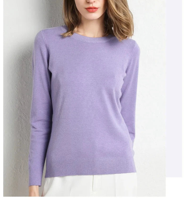Valentina™ | Pull comfort in lana essenziale