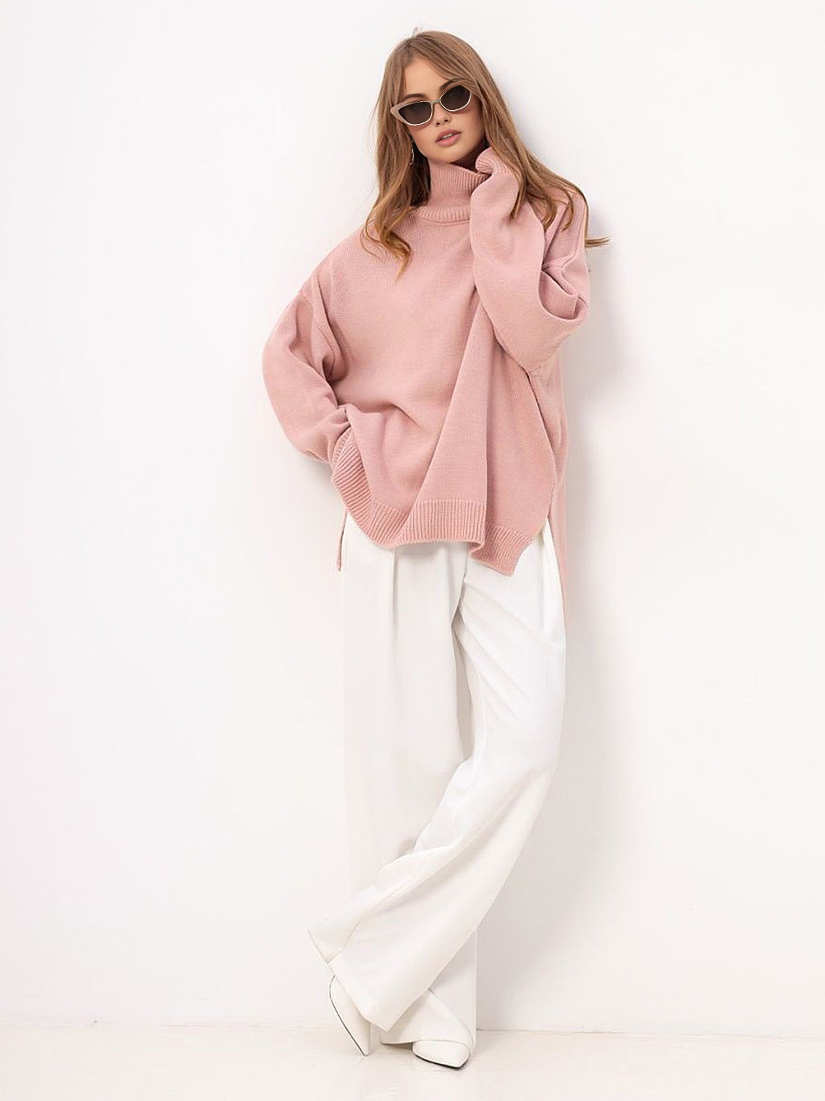 Valentina™ | Maglione con fessura sovradimensionata