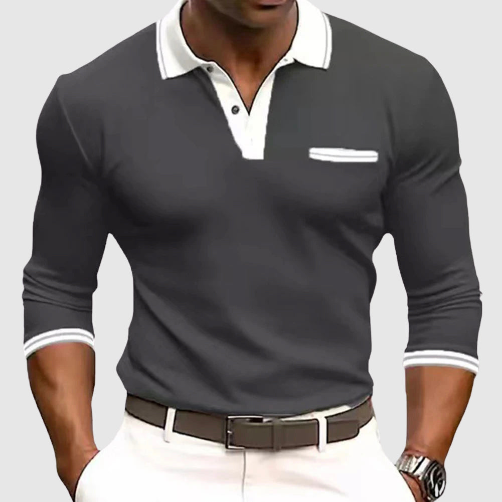 Valentina™ | Camicia con dettagli eleganti a contrasto
