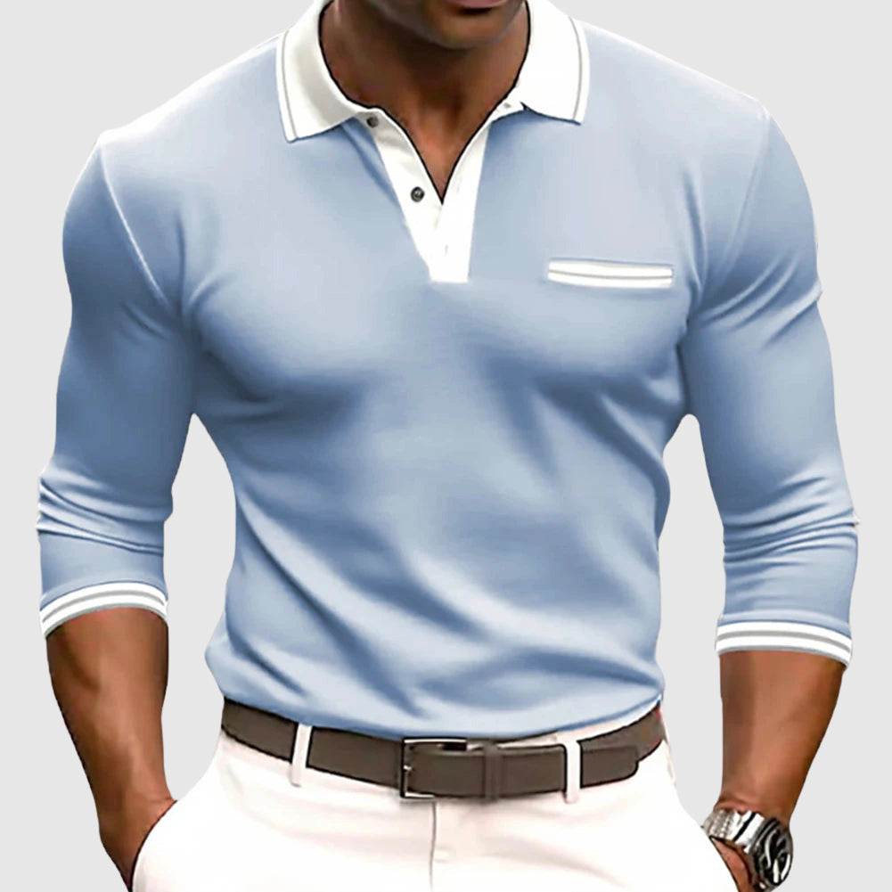 Valentina™ | Camicia con dettagli eleganti a contrasto