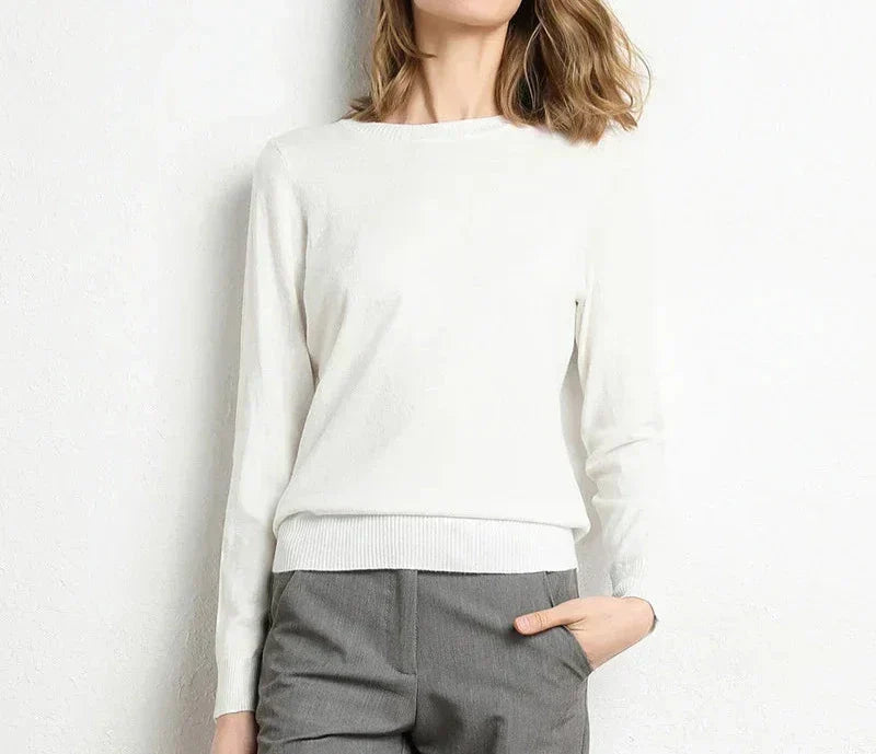Valentina™ | Pull comfort in lana essenziale