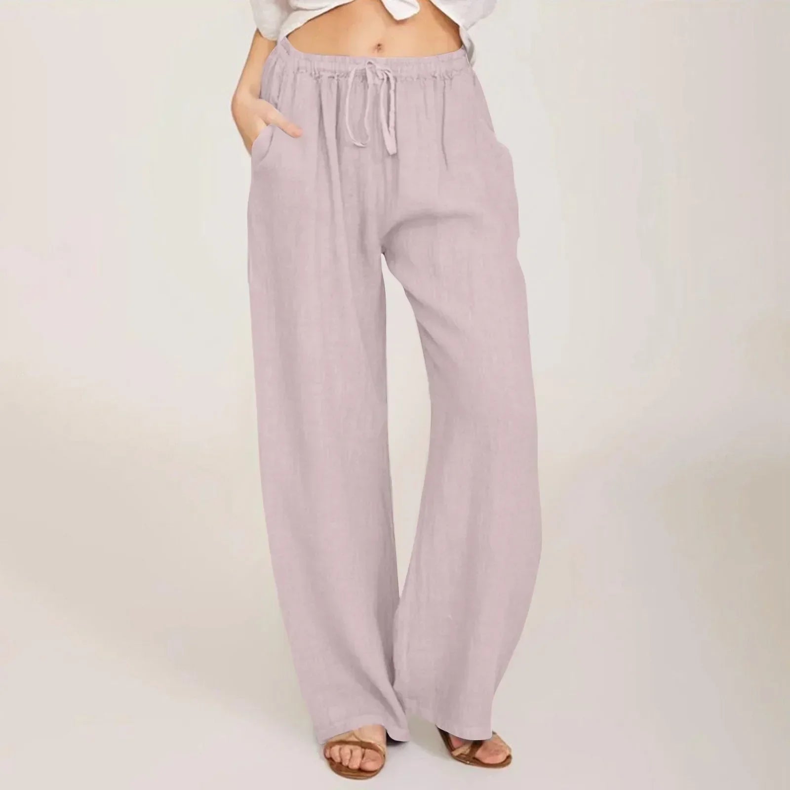 Valentina™ | Pantaloni comfort a gamba larga.