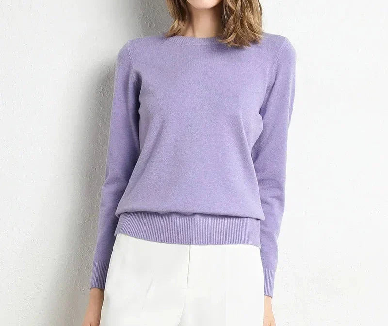 Valentina™ | Pull comfort in lana essenziale