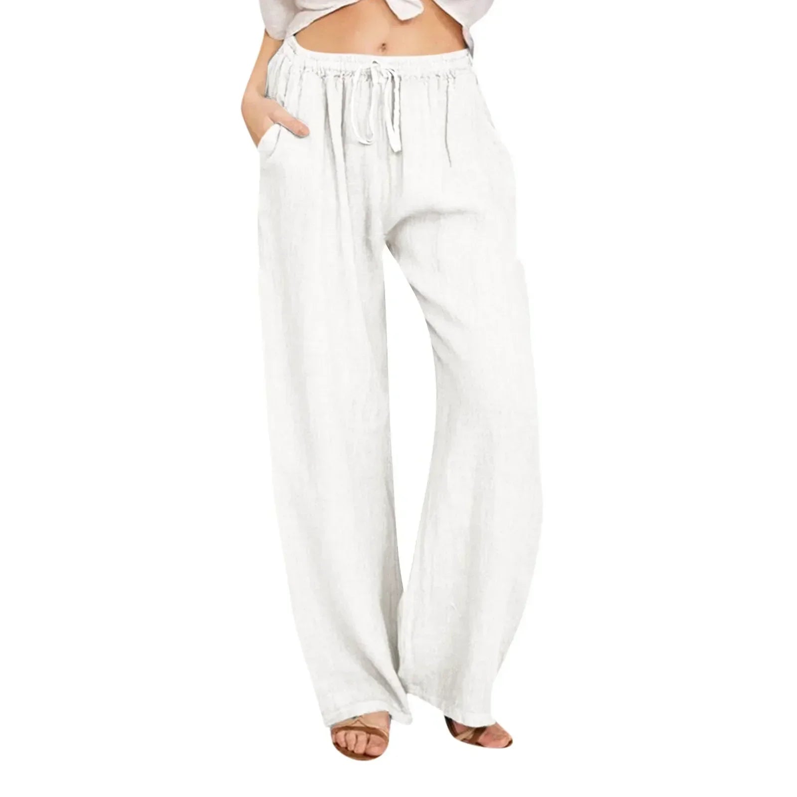Valentina™ | Pantaloni comfort a gamba larga.