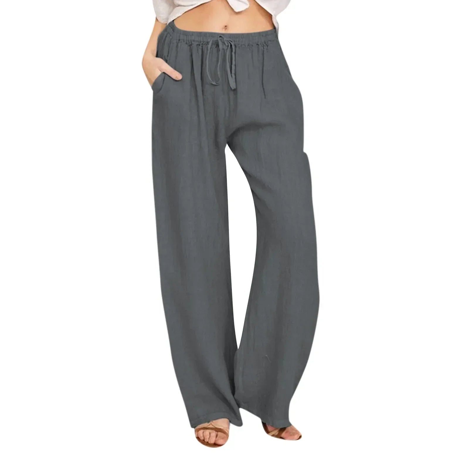 Valentina™ | Pantaloni comfort a gamba larga.
