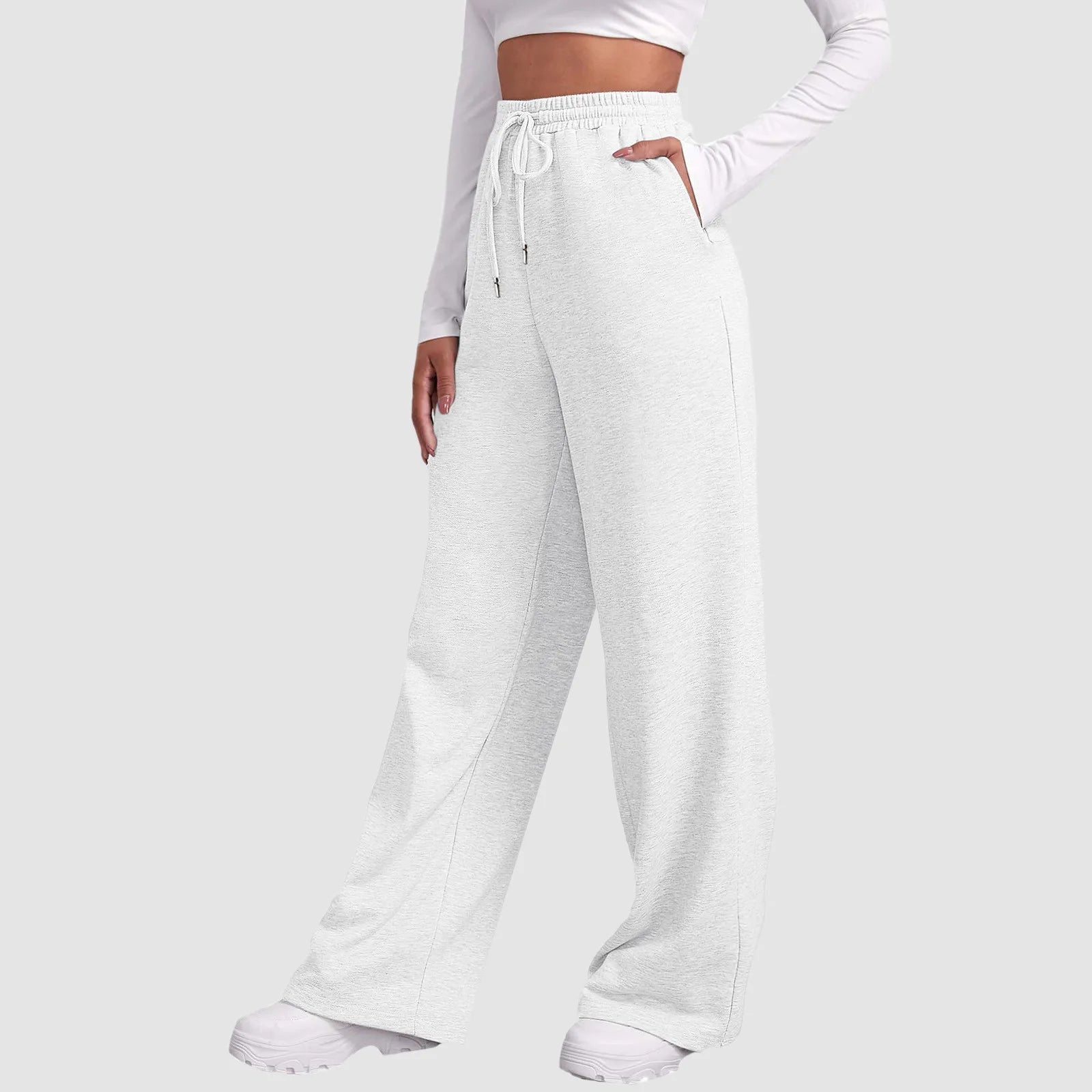 Valentina™ | Joggers a gamba larga e taglio casual