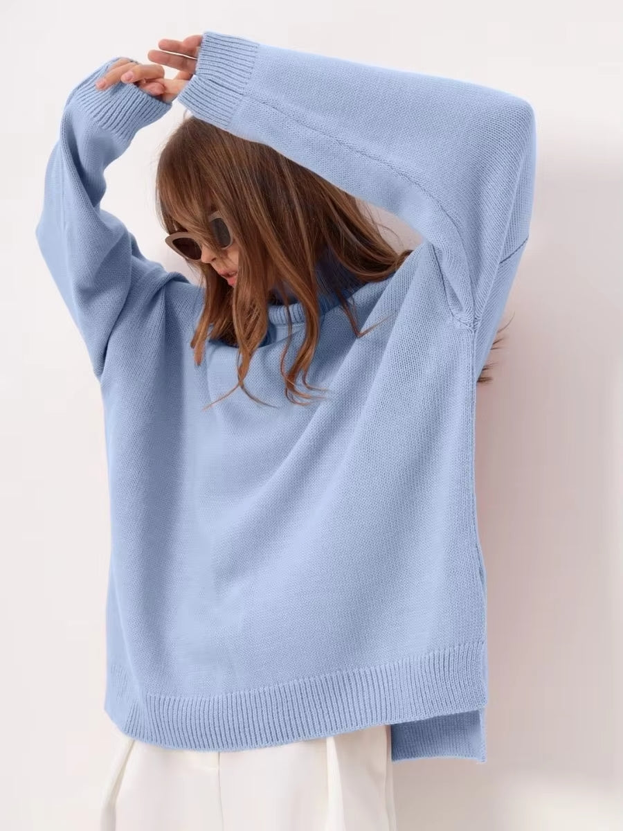 Valentina™ | Maglione con fessura sovradimensionata