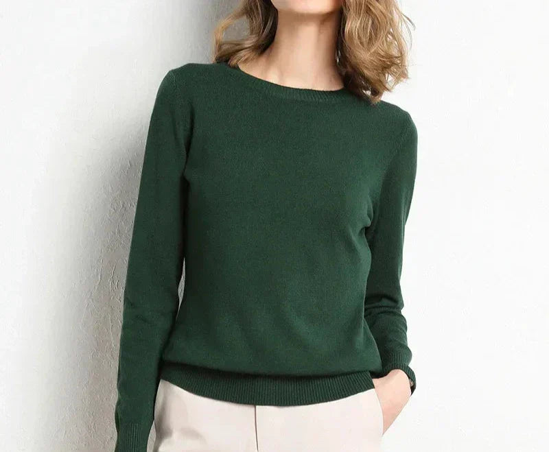 Valentina™ | Pull comfort in lana essenziale