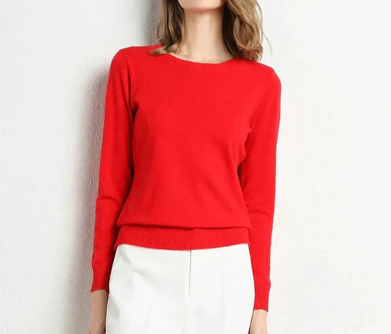 Valentina™ | Pull comfort in lana essenziale