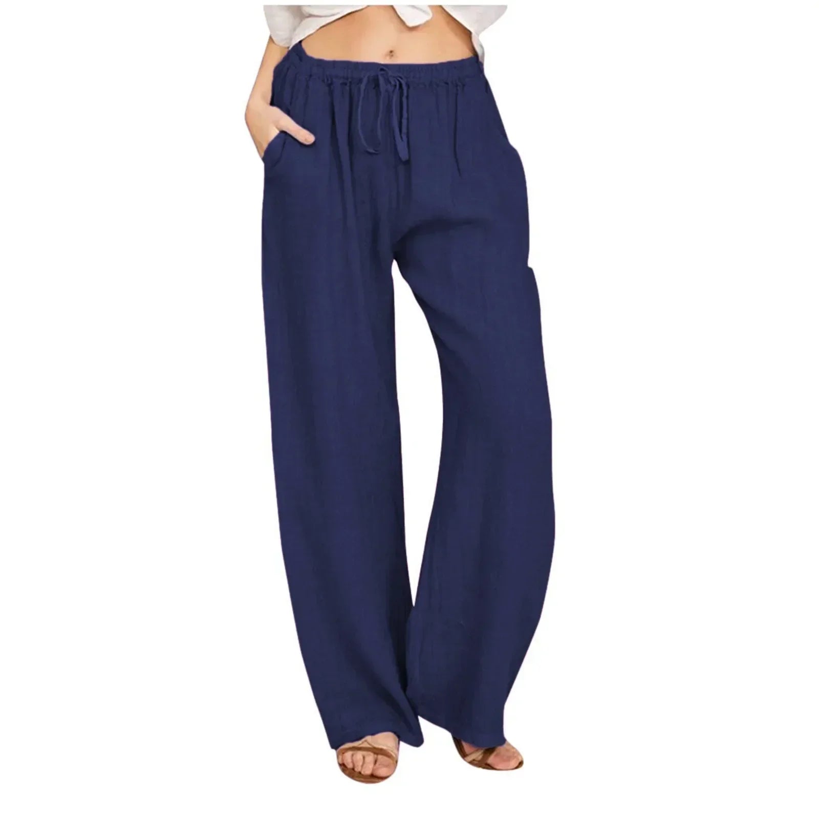Valentina™ | Pantaloni comfort a gamba larga.