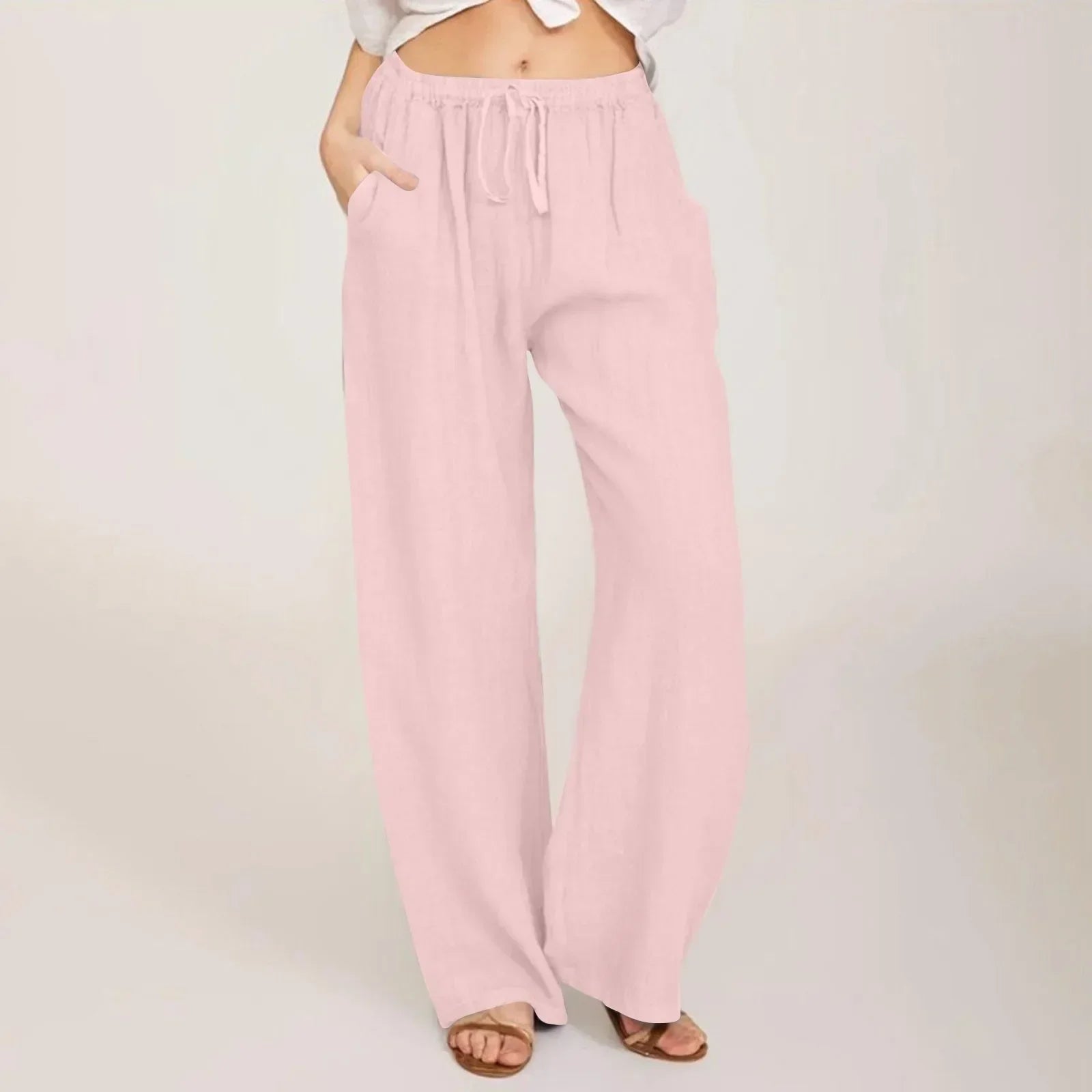 Valentina™ | Pantaloni comfort a gamba larga.