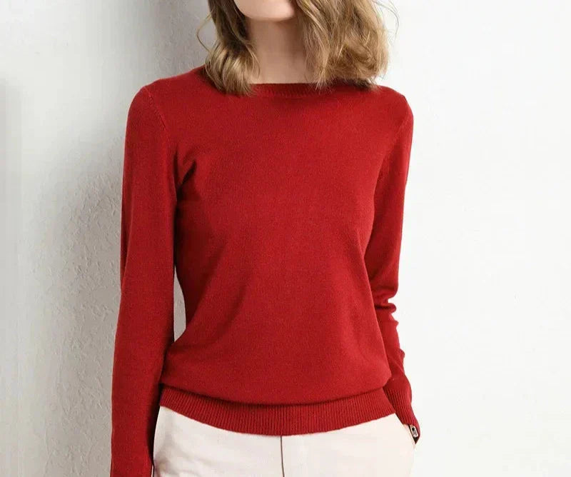Valentina™ | Pull comfort in lana essenziale