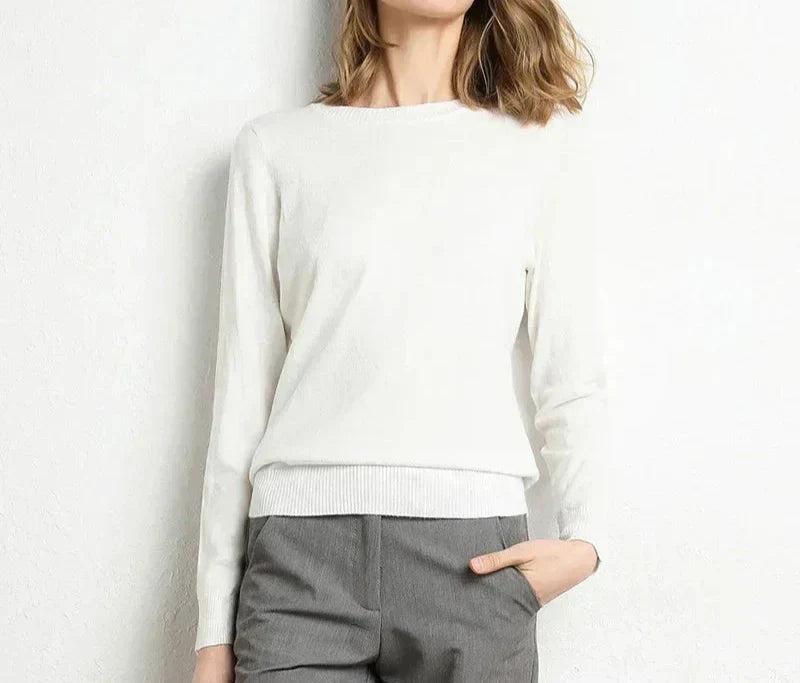 Valentina™ | Pull comfort in lana essenziale