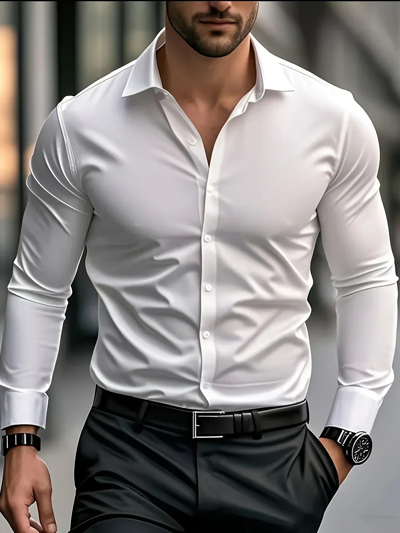 Valentina™ | Elegante camicia a maniche lunghe con bottoni
