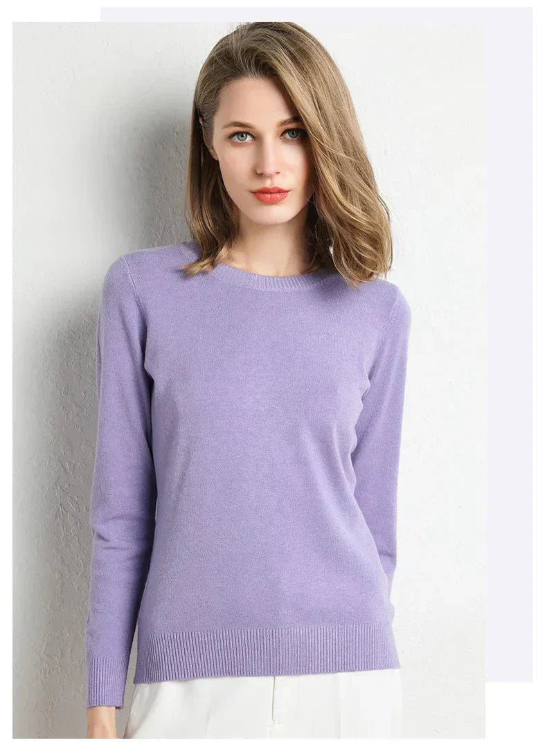 Valentina™ | Pull comfort in lana essenziale