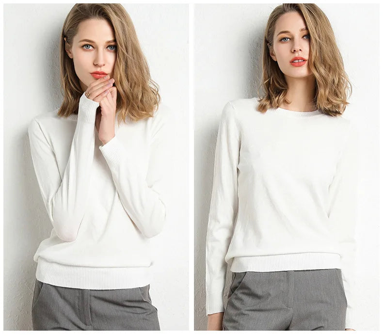 Valentina™ | Pull comfort in lana essenziale