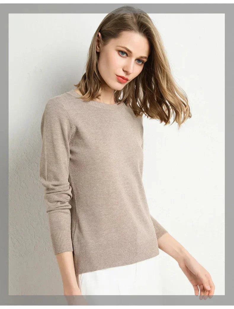 Valentina™ | Pull comfort in lana essenziale