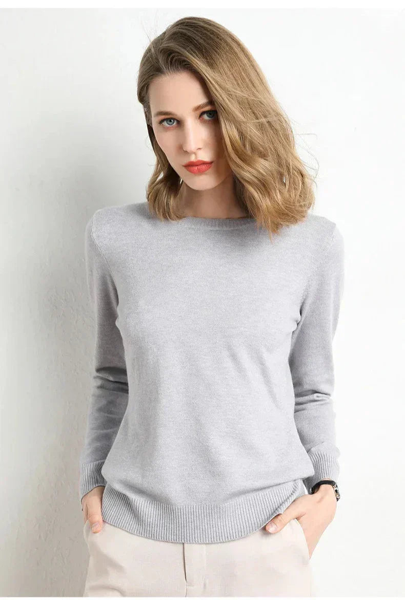 Valentina™ | Pull comfort in lana essenziale