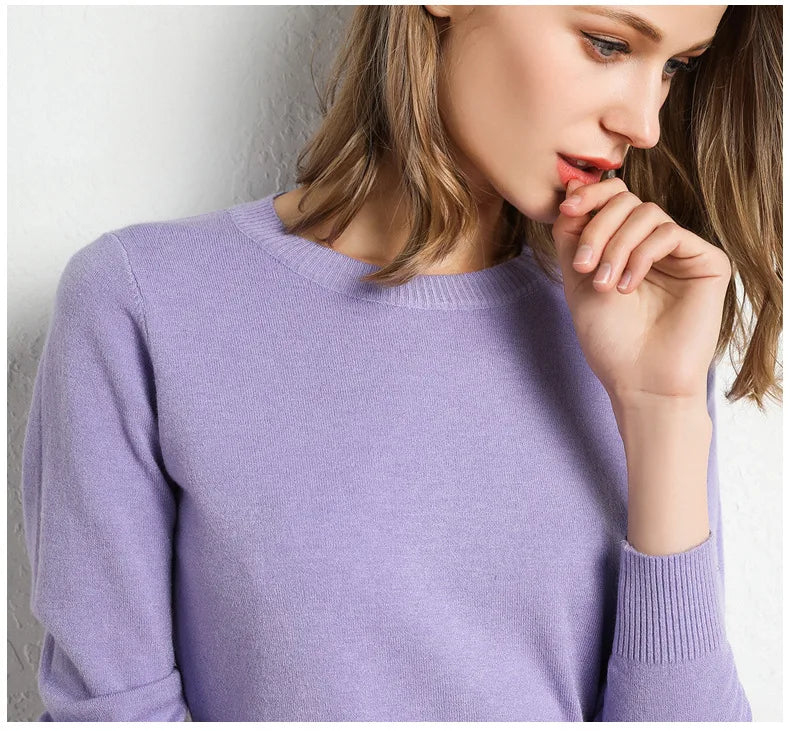 Valentina™ | Pull comfort in lana essenziale